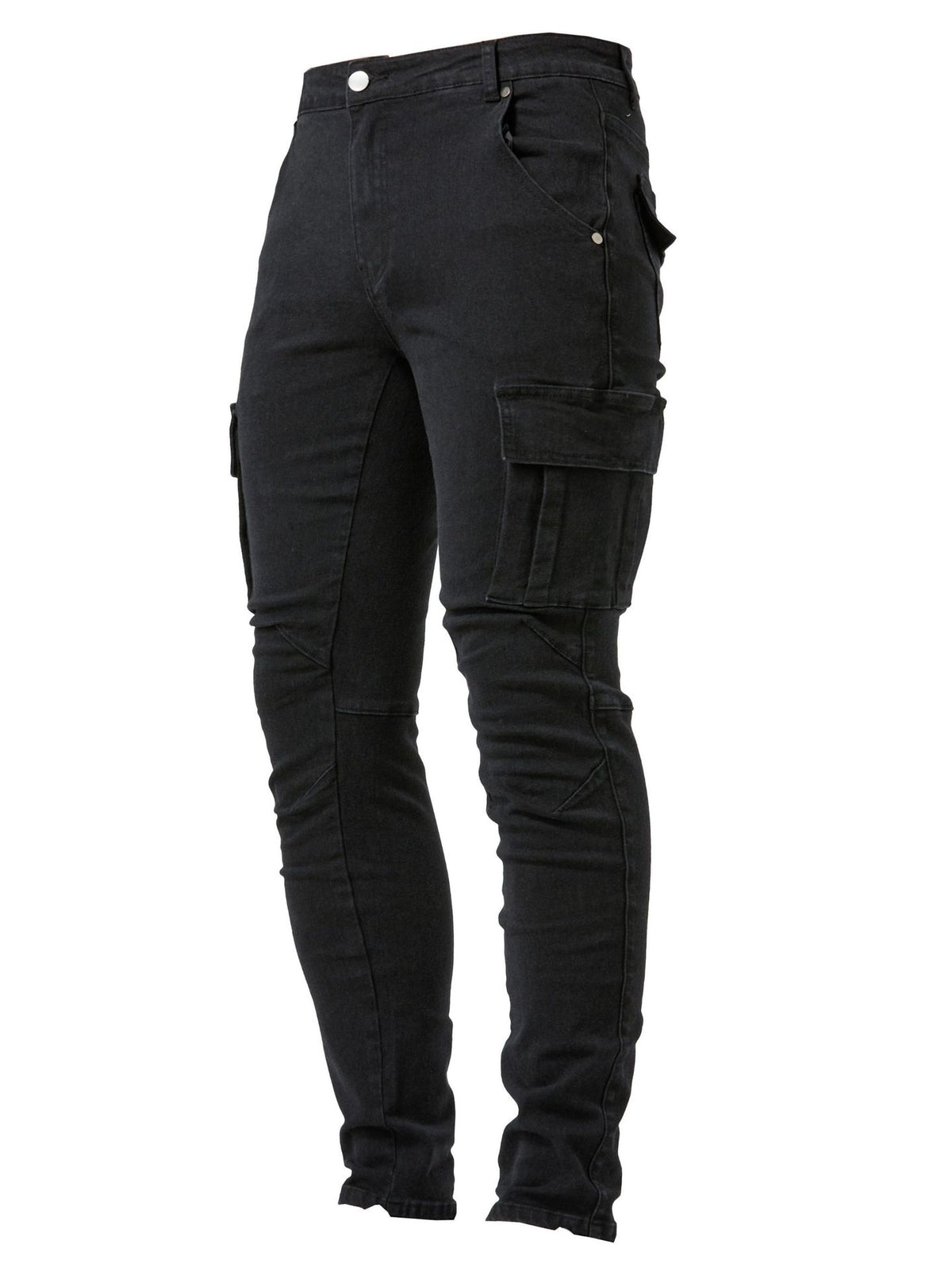 Vintage Slim-Leg Denim Jeans