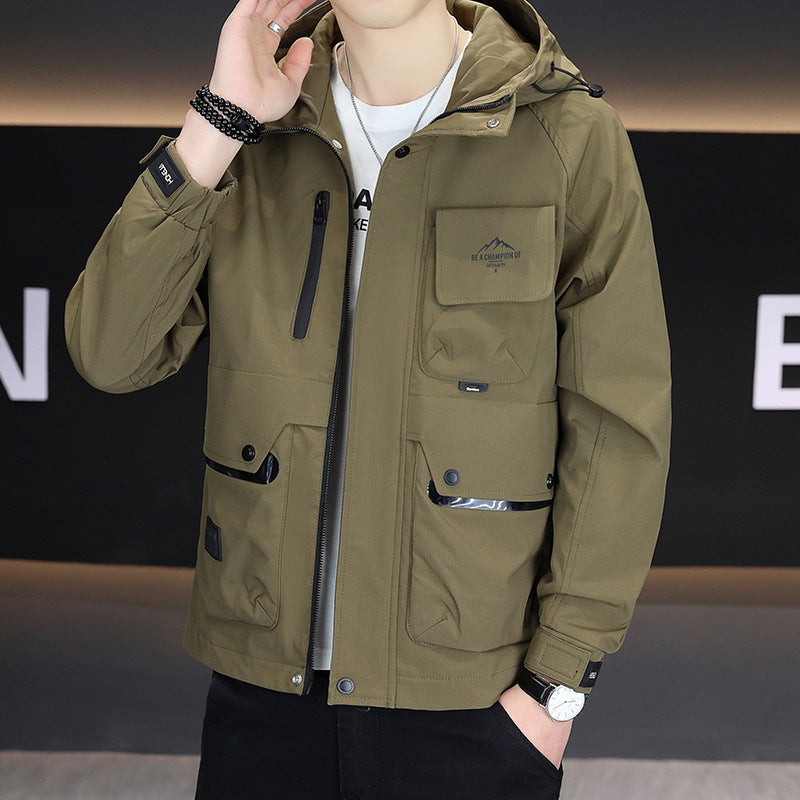 Hooded Workwear Jacket