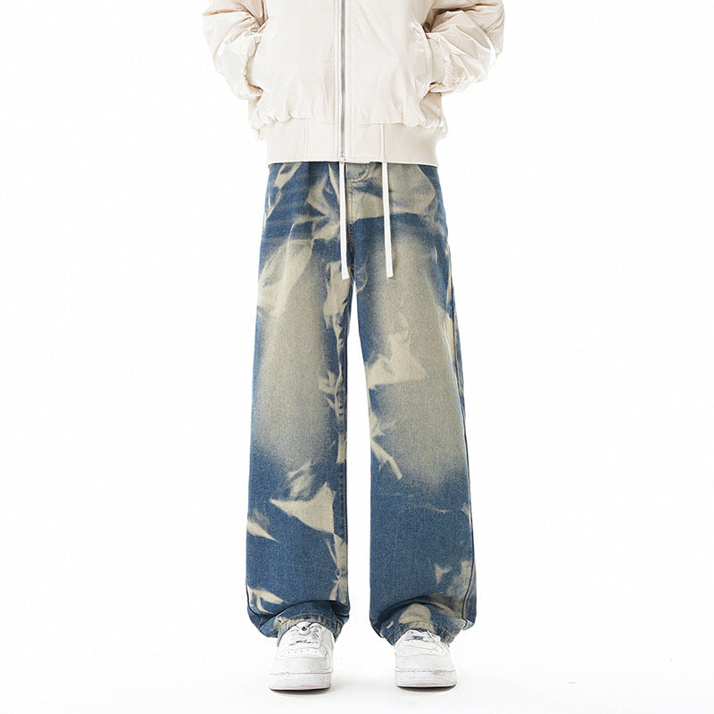 Camouflage Denim Trousers