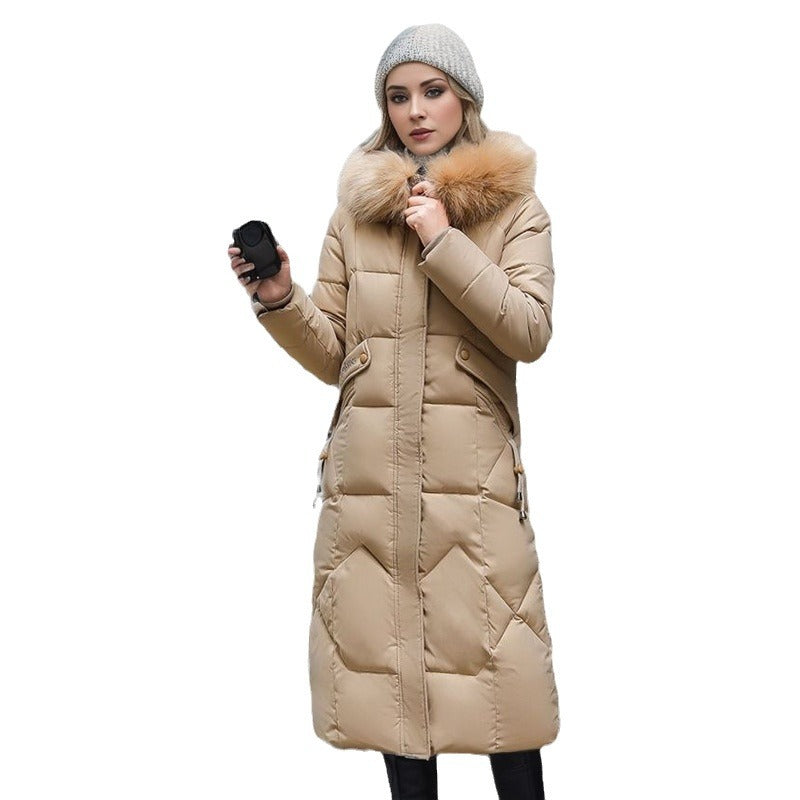 Cappotto imbottito al ginocchio