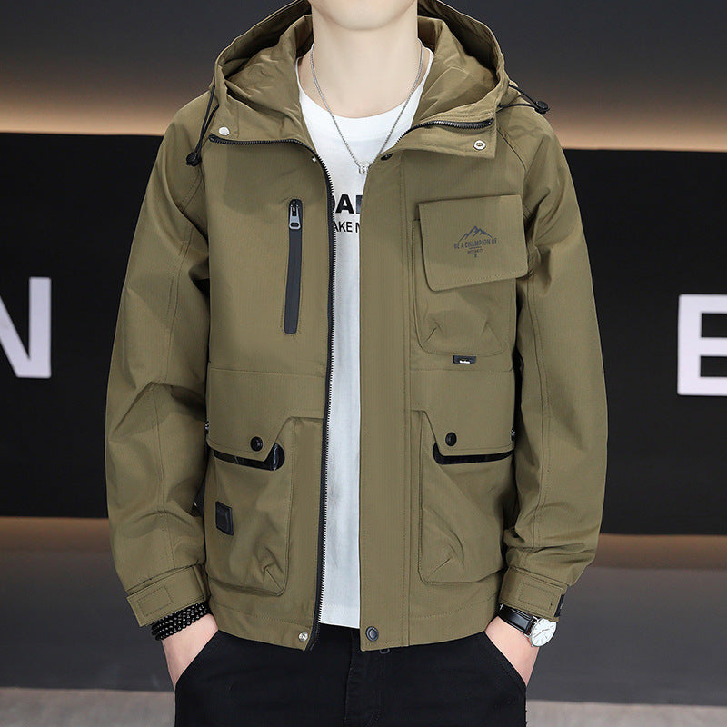 Hooded Workwear Jacket