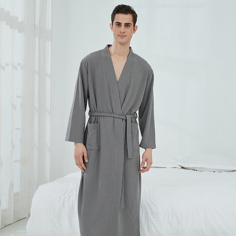 Peignoir gaufré pour couples