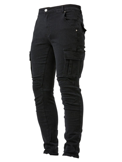 Vintage Slim-Leg Denim Jeans