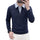 Layered-Look Collared Sweatshirt