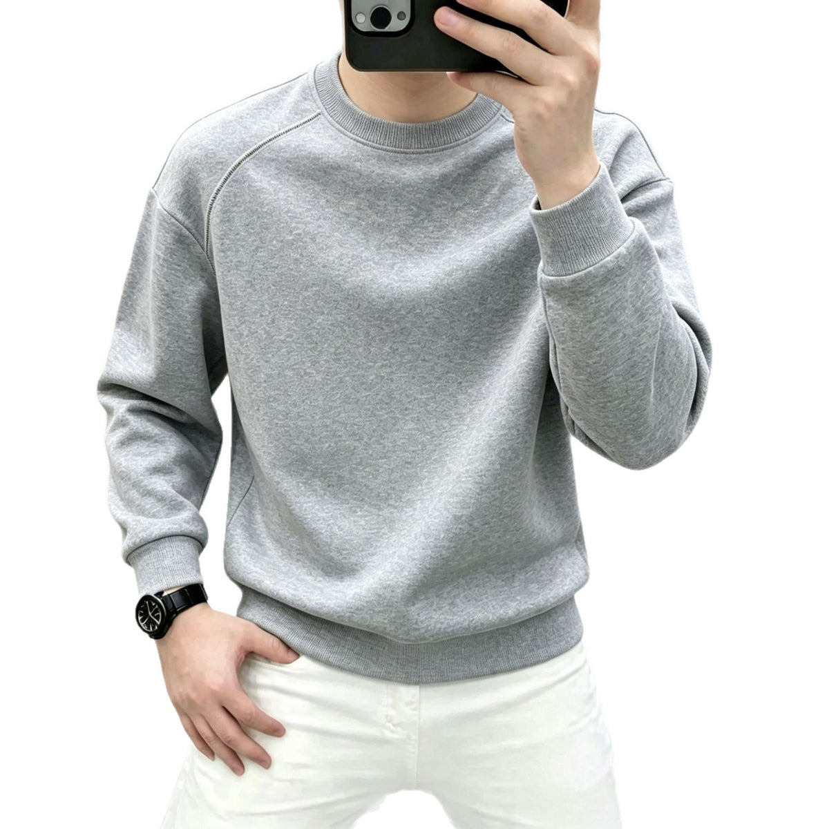Essential Crew-Neck Sweatshirt