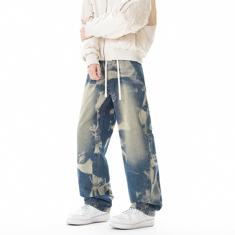 Camouflage Denim Trousers