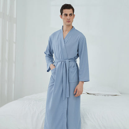 Peignoir gaufré pour couples