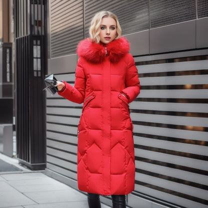 Cappotto imbottito al ginocchio