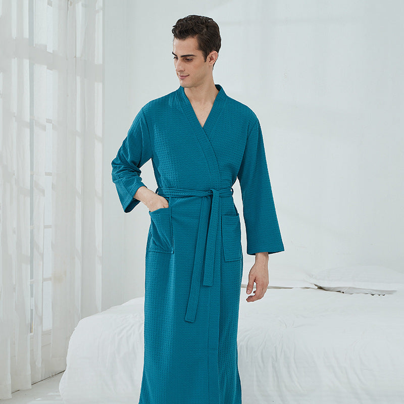 Peignoir gaufré pour couples