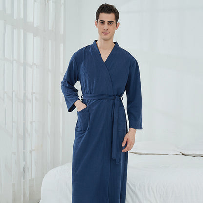 Peignoir gaufré pour couples
