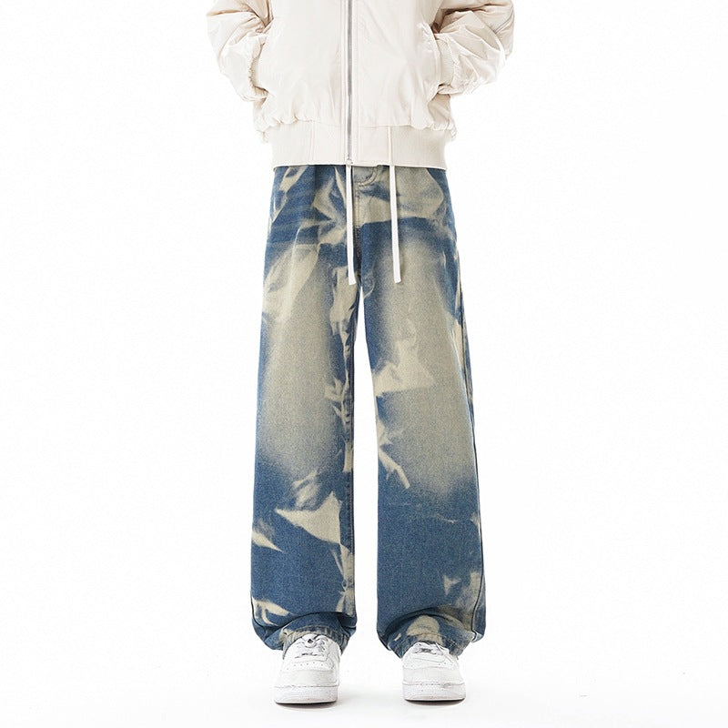 Camouflage Denim Trousers