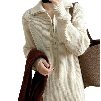 Relaxed Knit Midi Dress