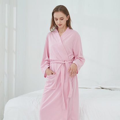 Peignoir gaufré pour couples