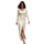 Square-Neck Slit Maxi Dress