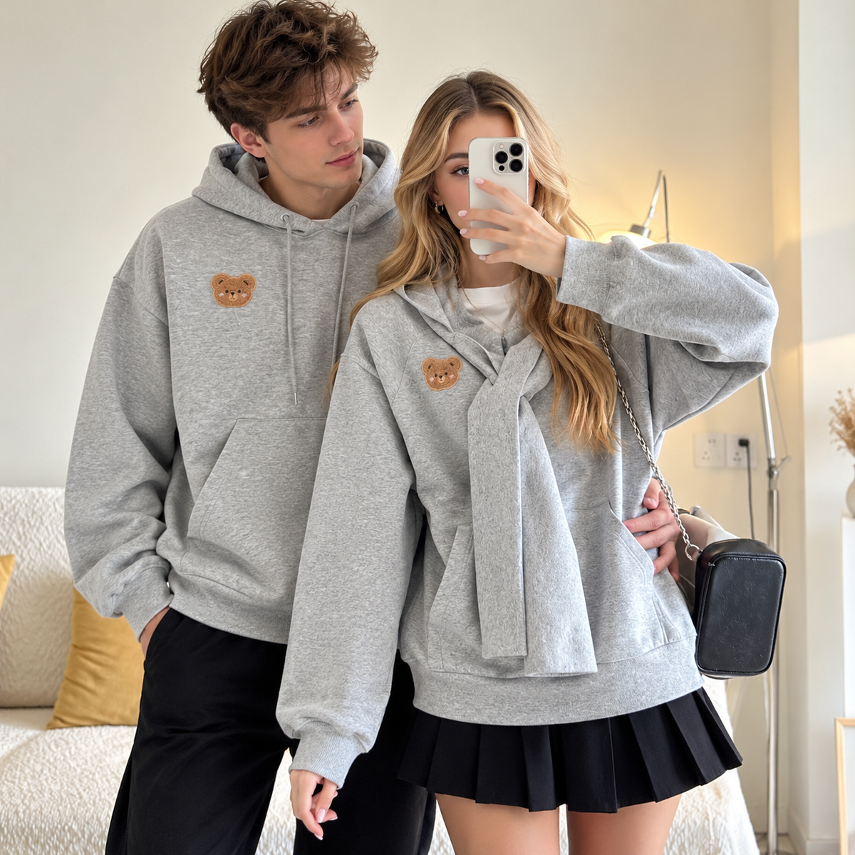 Couples Lazy-Style Matching Hoodie