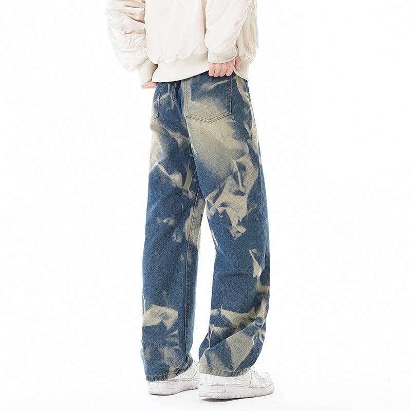 Camouflage Denim Trousers