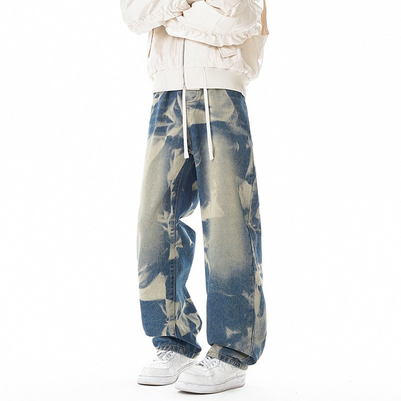 Camouflage Denim Trousers