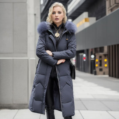 Cappotto imbottito al ginocchio