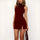 Sleeveless Seamed Mini Dress