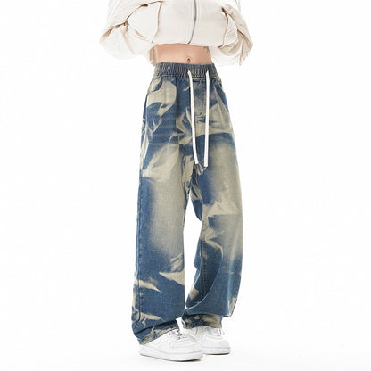Camouflage Denim Trousers