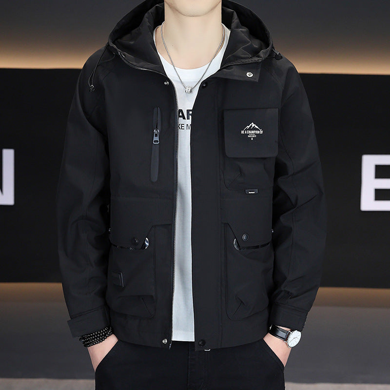 Hooded Workwear Jacket