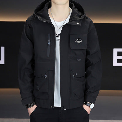 Hooded Workwear Jacket