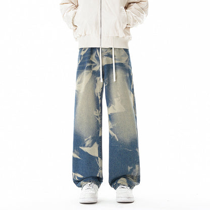Camouflage Denim Trousers