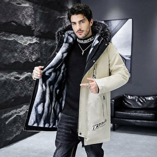 Fleece-Lined Hooded Parka