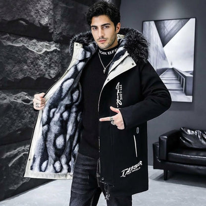 Fleece-Lined Hooded Parka