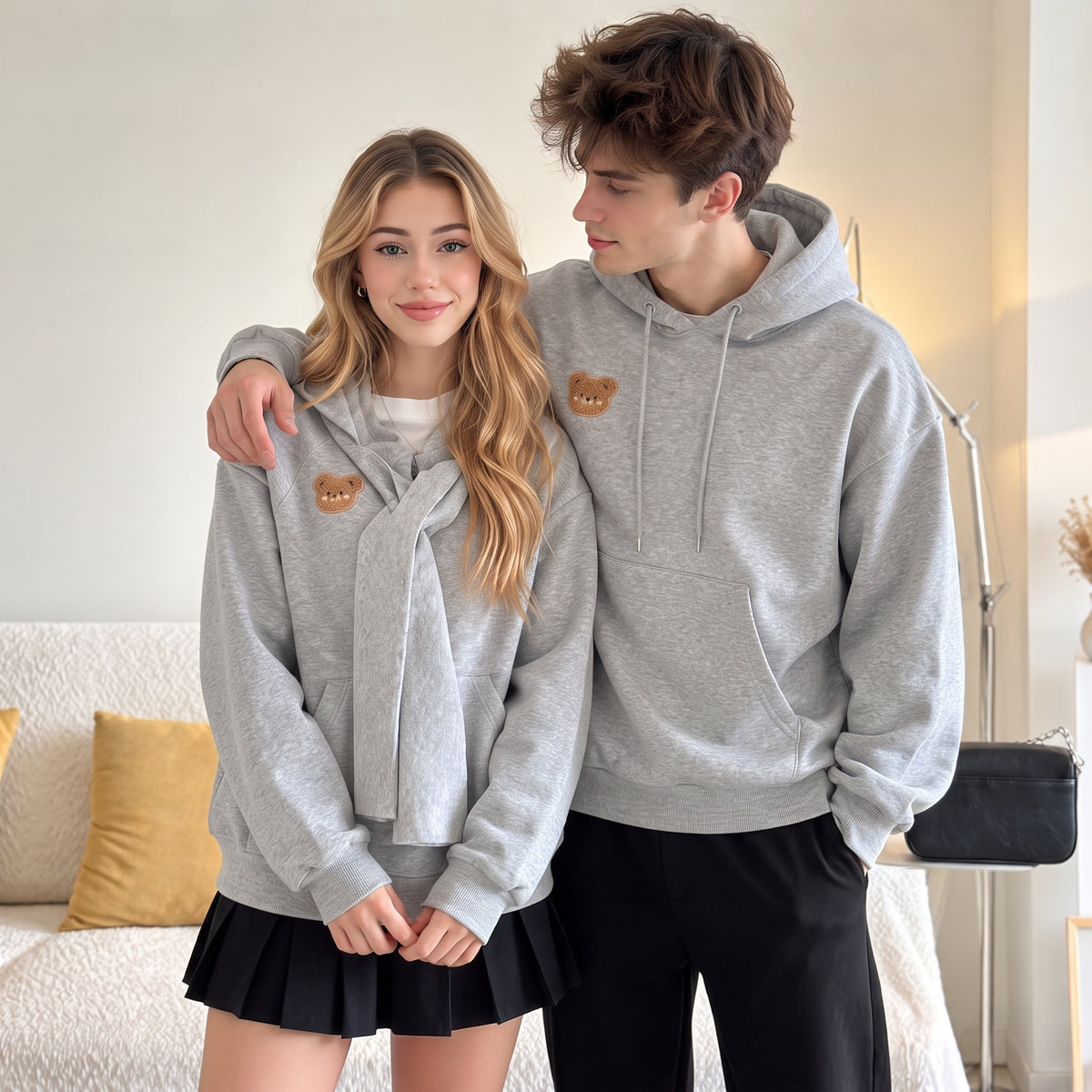 Couples Lazy-Style Matching Hoodie